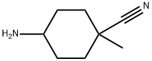 4-Amino-1-methylcyclohexane-1-carbonitrile