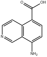 8-aminoisoquinoline-5-carboxylic acid 结构式