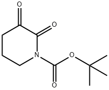 2,3-二氧杂哌啶-1-甲酸叔丁酯 结构式