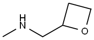 N-methyl-1-(oxetan-2-yl)methanamine 结构式