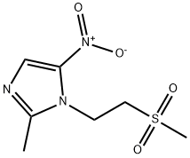 2-甲基-1-(2-(甲基磺酰基)乙基)-5-硝基-1H-咪唑 结构式