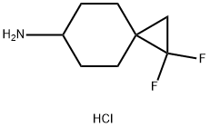 1,1-difluorospiro[2.5]octan-6-amine hydrochloride 结构式