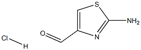 2-AMINOTHIAZOLE-4-CARBALDEHYDE HCL 结构式