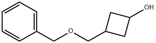 3-[(苯甲氧基)甲基)环丁醇 结构式