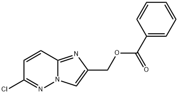 (6-chloroimidazo[1,2-b]pyridazin-2-yl)methyl benzoate 结构式