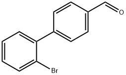 2'-溴-[1,1'-联苯]-4-甲醛 结构式