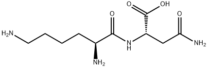 L-Asparagine, L-lysyl- 结构式