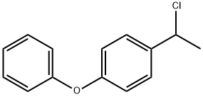 1-(1-氯乙基)-4-苯氧基苯 结构式