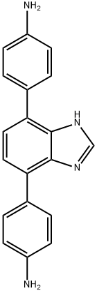 4,4'- ( 1H -苯并[ D )咪唑- 4,7 -二基)二苯胺 结构式