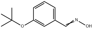 (E)-3-(叔-丁氧基)苯(甲)醛肟 结构式