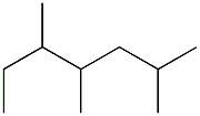 2,4,5-Trimethylheptane. 结构式