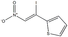 2-(1-iodo-2-nitro vinyl) thiophene 结构式