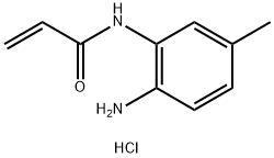 N-(2-AMINO-5-METHYLPHENYL)ACRYLAMIDE HCL 结构式