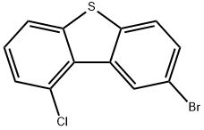 8-溴-1-氯二苯并[B,D]噻吩 结构式