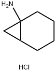 bicyclo[4.1.0]heptan-1-amine hydrochloride 结构式