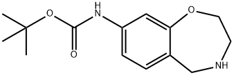 N-(2,3,4,5-TETRAHYDRO-1,4-BENZO恶嗪-8-YL)CARBAMIC ACID TERT-BUTYL ESTER 结构式