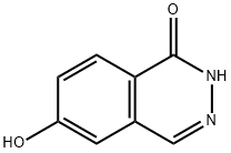 6-羟基酞嗪-1(2H)-酮 结构式