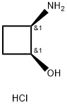 顺式-2-氨基环丁-1-醇盐酸盐 结构式