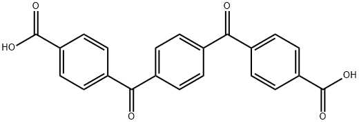 4-[4-(4-carboxybenzoyl)benzoyl]benzoic acid 结构式