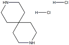 3,9-diazaspiro[5.5]undecane dihydrochloride 结构式