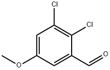 2,3-二氯-5-甲氧基苯甲醛 结构式