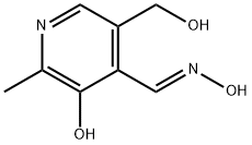 2-Methyl-3-hydroxy-4-formyl-5-hydroxymethylpyridine oxime 结构式