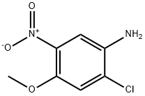 2-氯-4-甲氧基-5-硝基苯胺 结构式