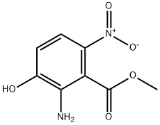 methyl 2-amino-3-hydroxy-6-nitrobenzoate 结构式