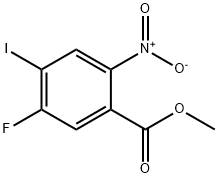 5-Fluoro-4-iodo-2-nitro-benzoic acid methyl ester 结构式