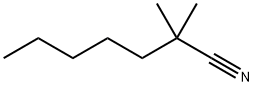 Heptanenitrile, 2,2-dimethyl- 结构式
