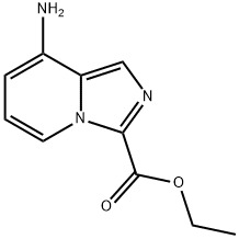 ethyl 8-aminoimidazo[1,5-a]pyridine-3-carboxylate 结构式