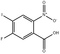 5-Fluoro-4-iodo-2-nitro-benzoic acid 结构式