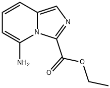 ethyl 5-aminoimidazo[1,5-a]pyridine-3-carboxylate 结构式