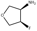 (3R,4R)-4-氟四氢呋喃-3-胺 结构式