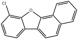 10-氯萘[1,2-B]苯并呋喃 结构式
