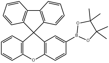 螺[9H-芴-9,9'-[9H]氧杂蒽]-硼酸频哪醇酯 结构式