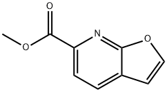 Methyl furo[2,3-b]pyridine-6-carboxylate 结构式