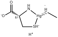 Ethylmercuric Cysteine 结构式