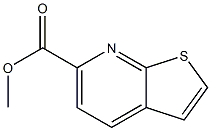 methyl thieno[2,3-b]pyridine-6-carboxylate 结构式