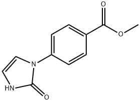 methyl 4-(2-oxo-2,3-dihydro-1H-imidazol-1-yl)benzoate 结构式
