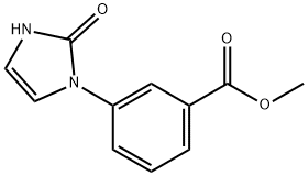 methyl 3-(2-oxo-2,3-dihydro-1H-imidazol-1-yl)benzoate 结构式