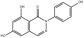 6,8-dihydroxy-2-(4-hydroxyphenyl)phthalazin-1(2H)-one 结构式