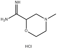 4-甲基吗啉-2-甲脒二盐酸 结构式