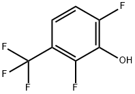 2,6-Difluoro-3-(trifluoromethyl)phenol 结构式