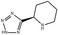 (R)-2-(1H-tetrazol-5-yl)piperidine 结构式