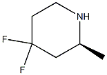 (S)-4,4-二氟-2-甲基哌啶 结构式
