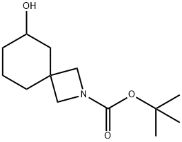 2-BOC-2-氮杂螺[3.5]壬烷-6-醇 结构式