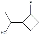 1-(2-fluorocyclobutyl)ethan-1-ol 结构式