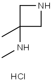 N,3-dimethylazetidin-3-amine dihydrochloride 结构式