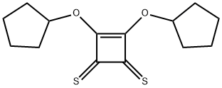 3,4-双(环戊基氧基)环丁-3-烯-1,2-二硫酮 结构式